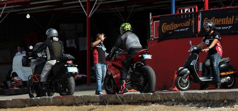 Lebanese motorcycles riders skill and awareness is improving!